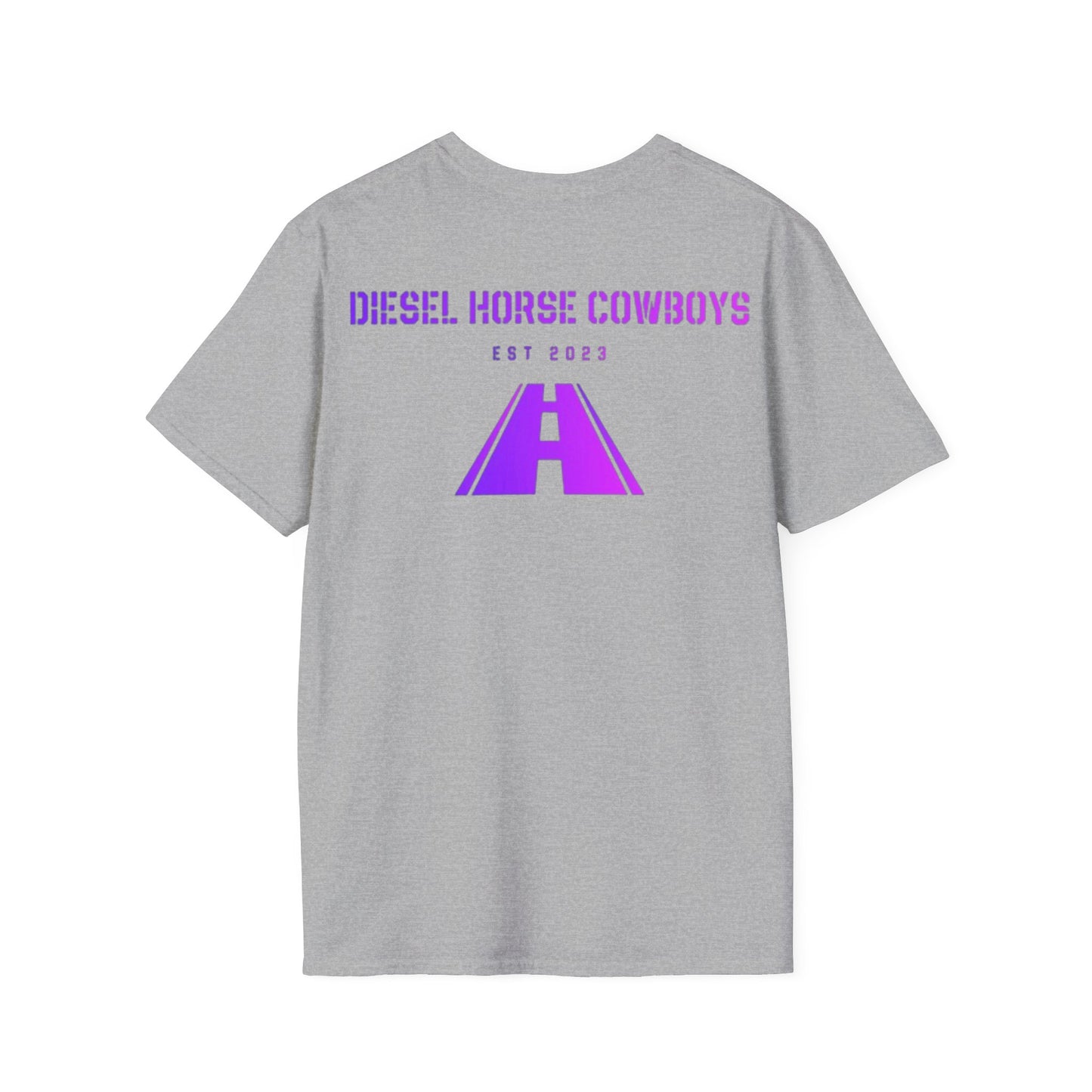 Purple to pink edition Highways Softstyle Tee