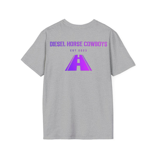 Purple to pink edition Highways Softstyle Tee