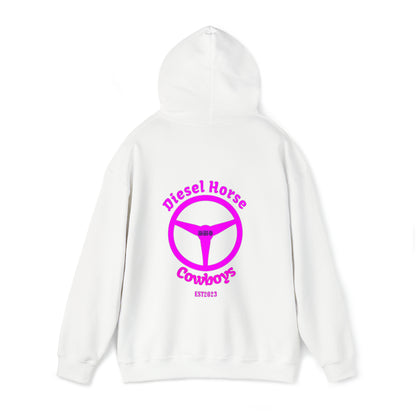 New Logo hoodie (pink logo)