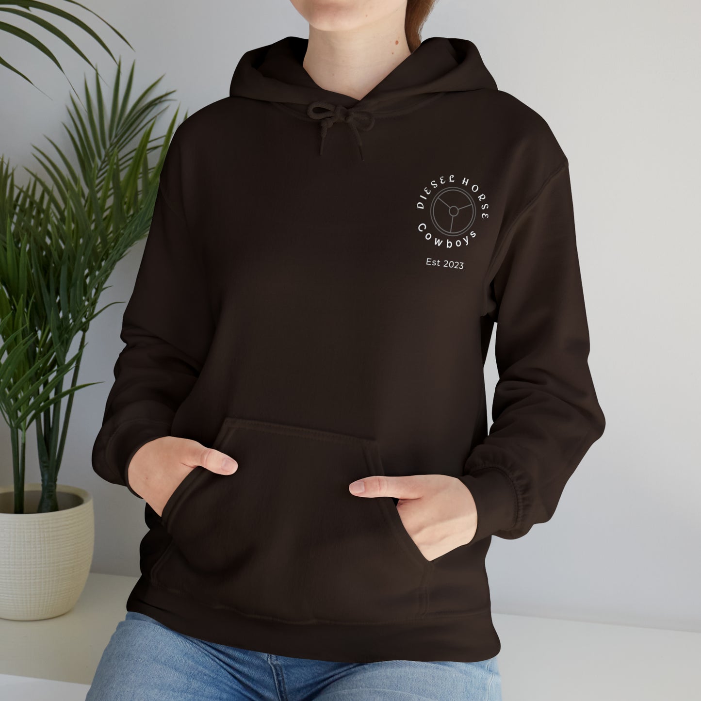 Origins Hoodie (white logo)