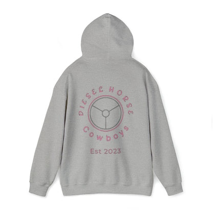 Origins hoodie (pink logo)