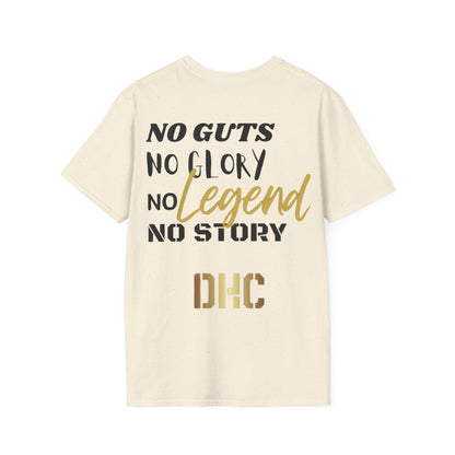 No Guts, No Glory Tee (gold)