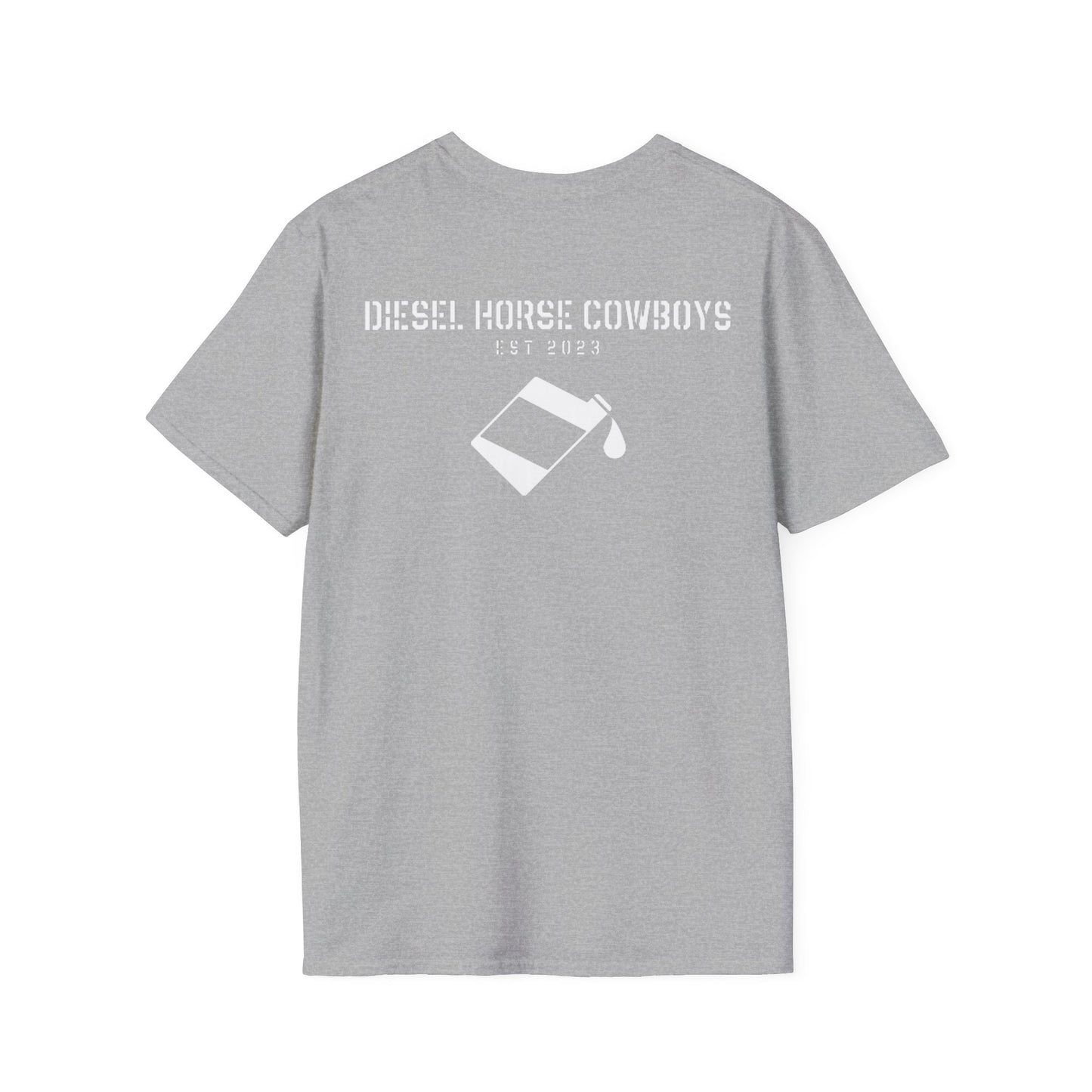 White edition Oil Can Softstyle Tee