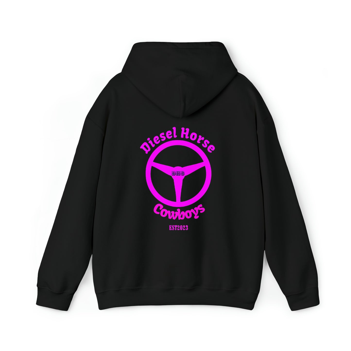 New Logo hoodie (pink logo)