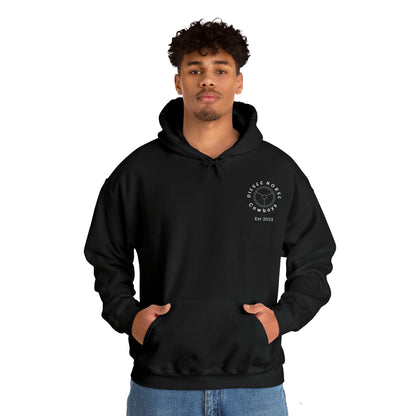 Origins Hoodie (white logo)