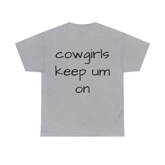 Cowgirls keep um on T