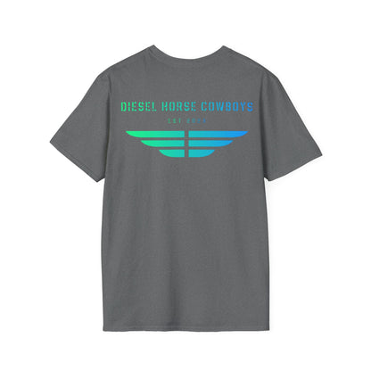 Green/Blue edition Wings Softstyle Tee