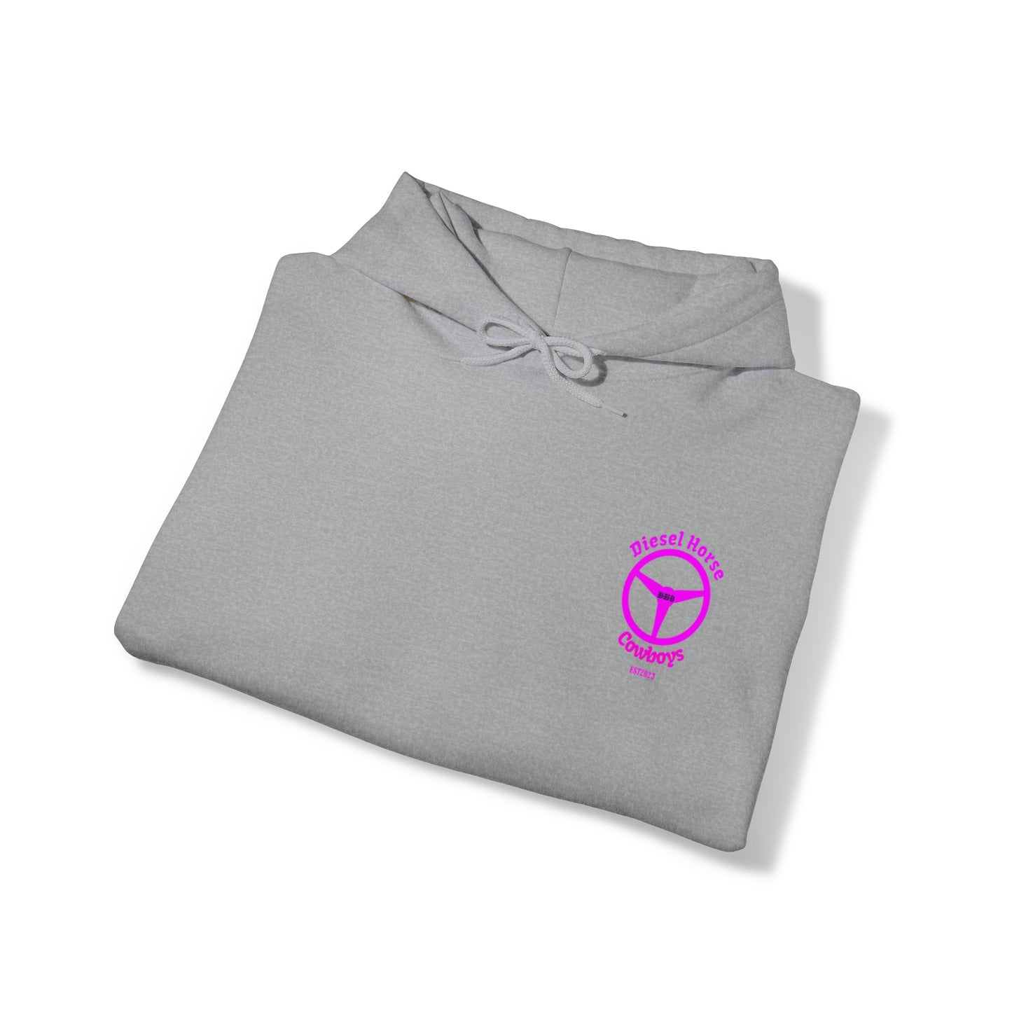 New Logo hoodie (pink logo)