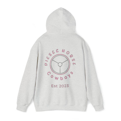 Origins hoodie (pink logo)