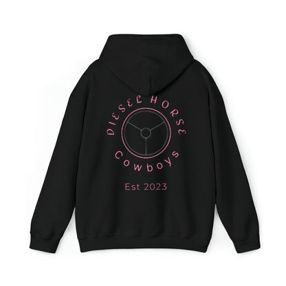 Origins hoodie (pink logo)