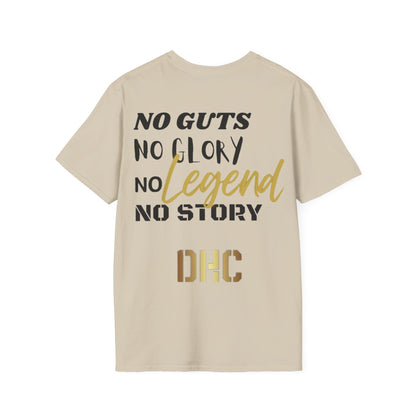 No Guts, No Glory Tee (gold)