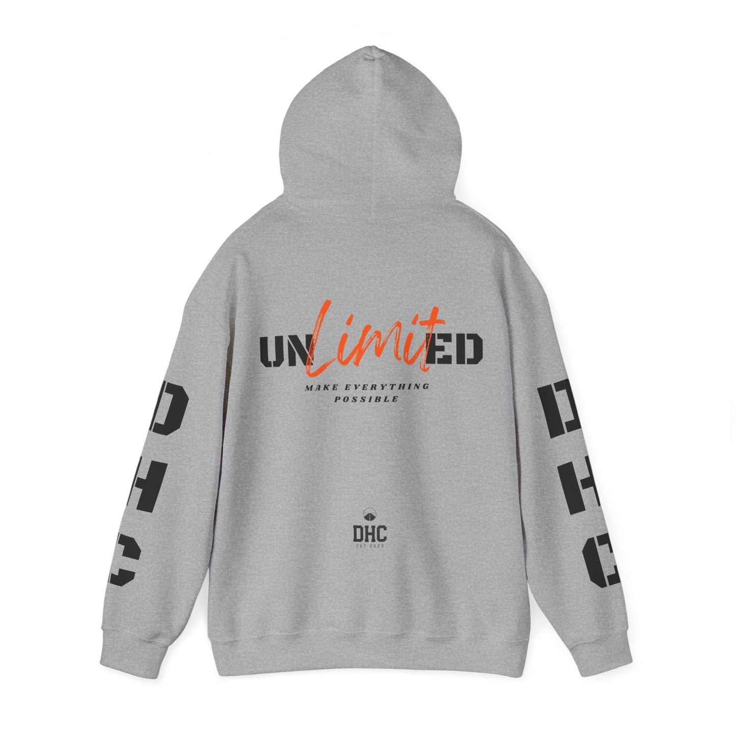 Unlimited  Unisex Hoodie Orange