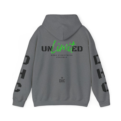 Unlimited  Unisex Hoodie green