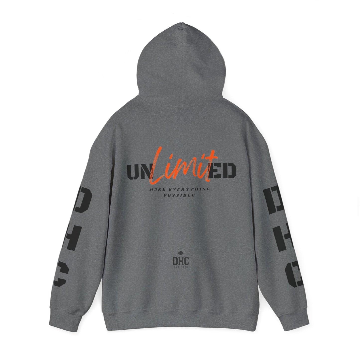 Unlimited  Unisex Hoodie Orange