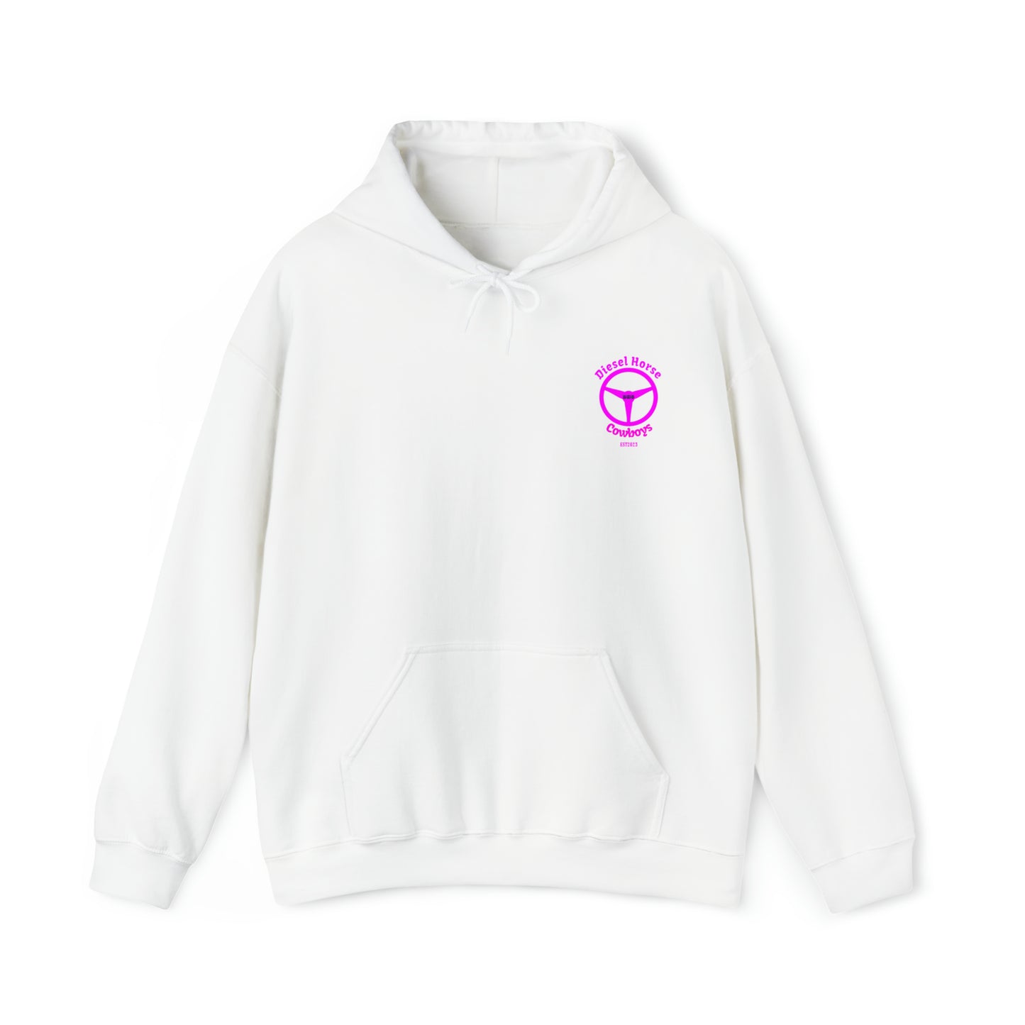 New Logo hoodie (pink logo)