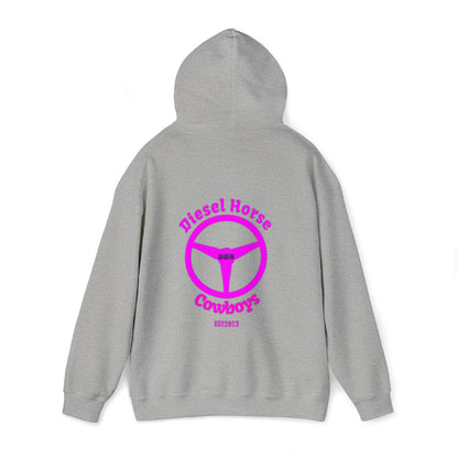 New Logo hoodie (pink logo)