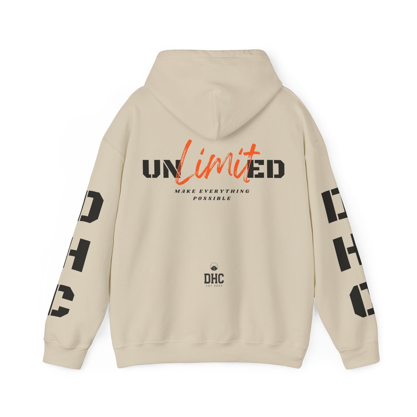 Unlimited  Unisex Hoodie Orange