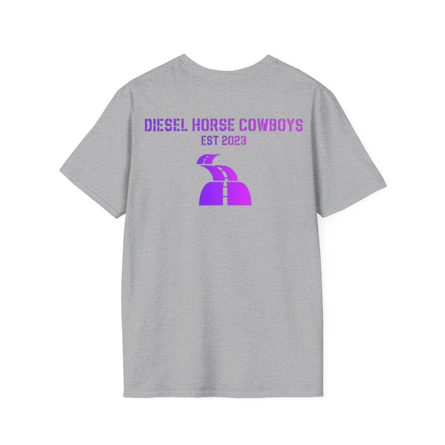 Purple to pink  edition Roads Softstyle Tee