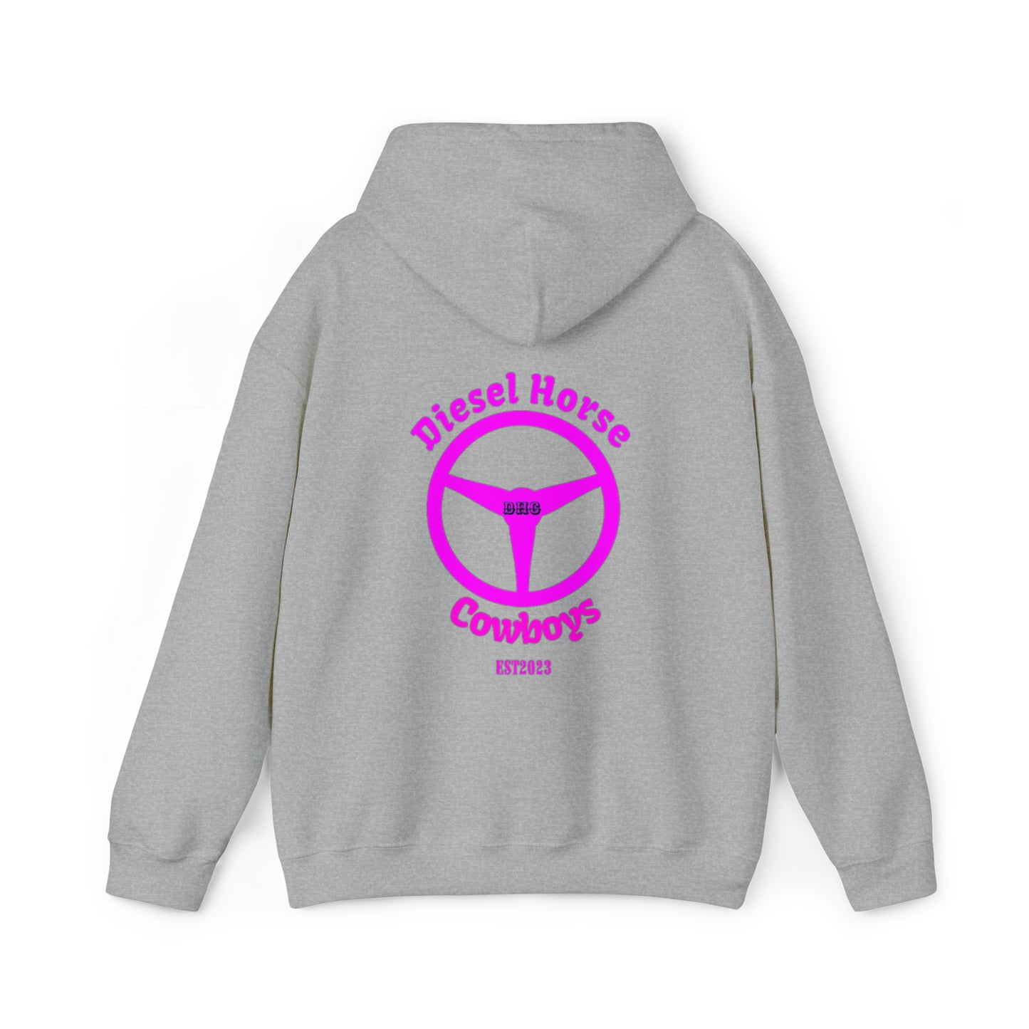 New Logo hoodie (pink logo)