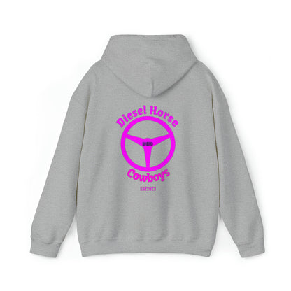 New Logo hoodie (pink logo)