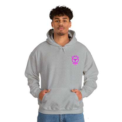 New Logo hoodie (pink logo)