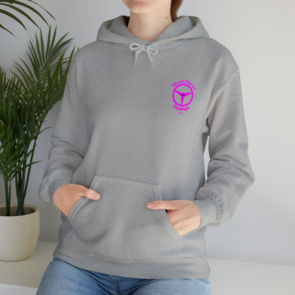 New Logo hoodie (pink logo)