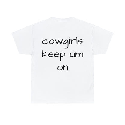 Cowgirls keep um on T