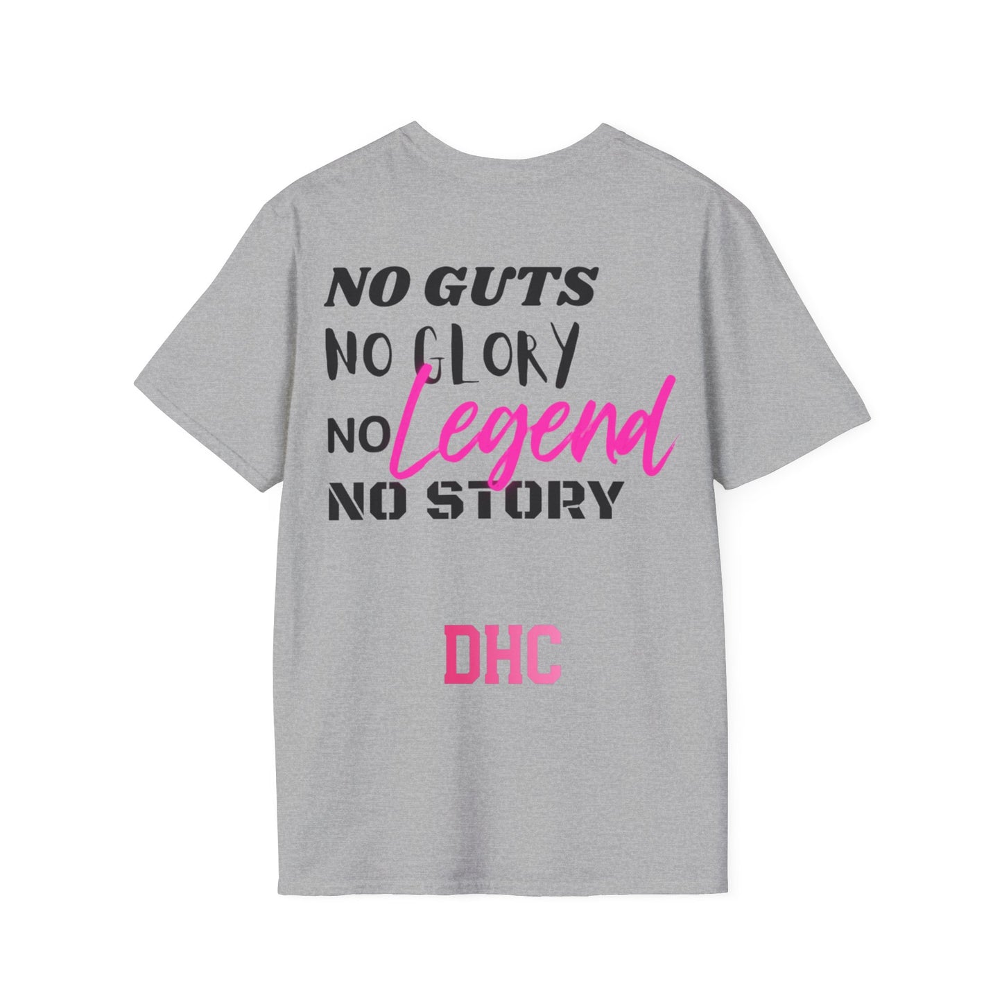 No guts, No glory Tee (pink)