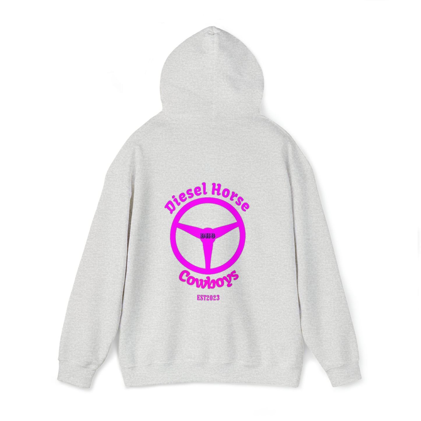 New Logo hoodie (pink logo)