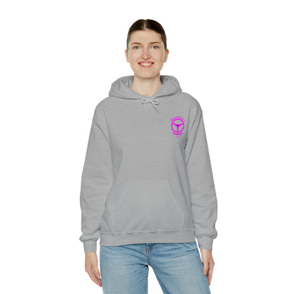 New Logo hoodie (pink logo)