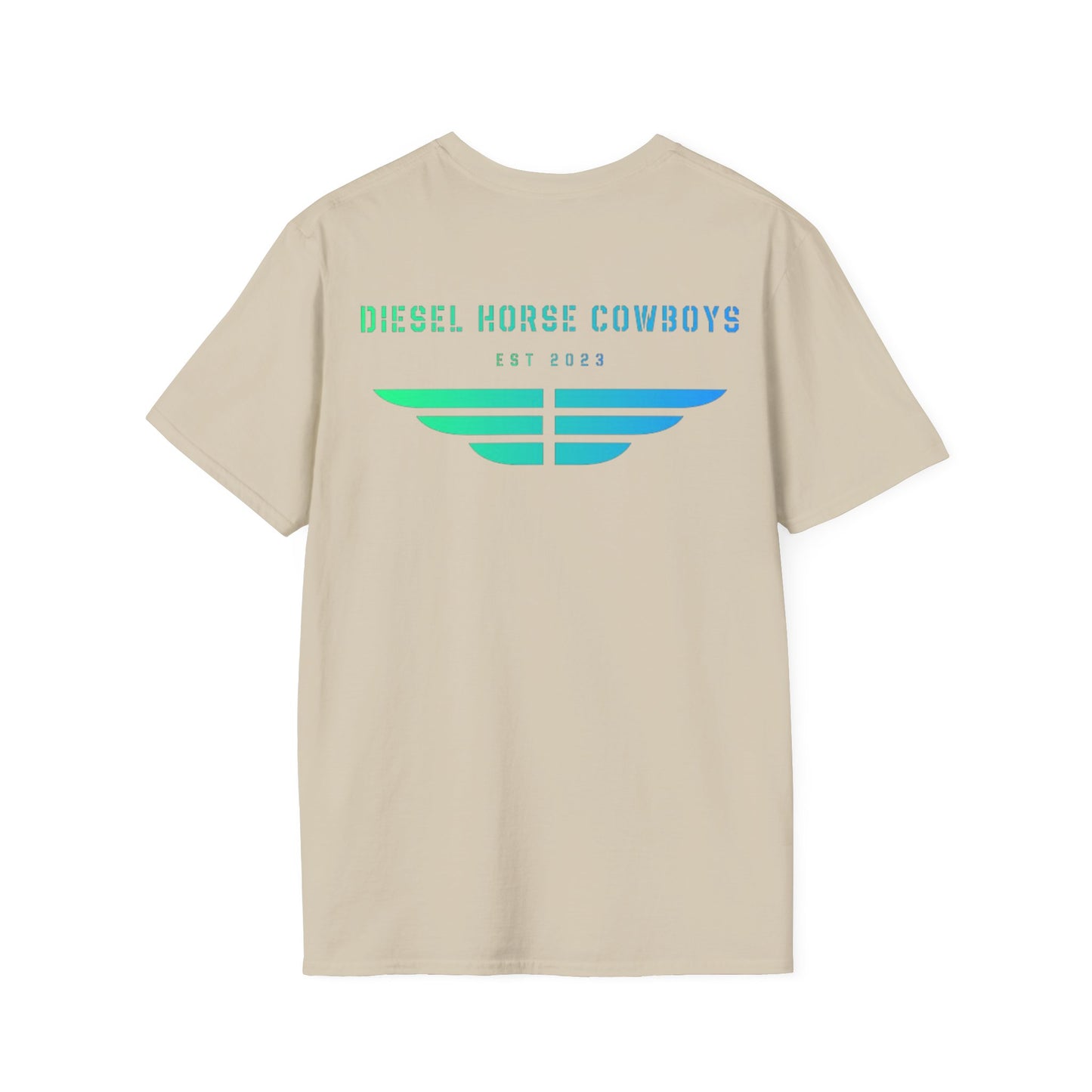 Green/Blue edition Wings Softstyle Tee