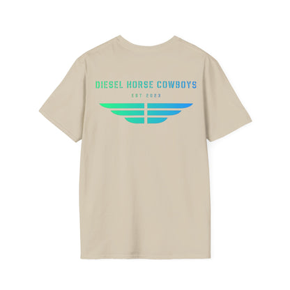 Green/Blue edition Wings Softstyle Tee