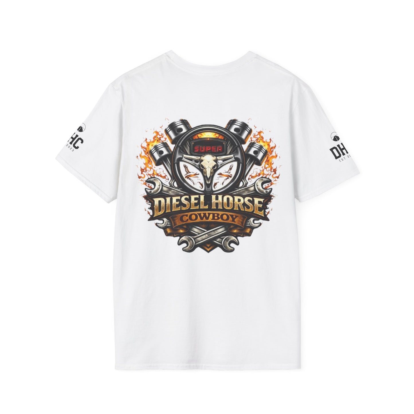 Diesel Horse Cowboy on Fire