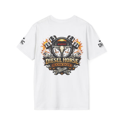 Diesel Horse Cowboy on Fire