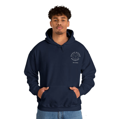 Origins Hoodie (white logo)