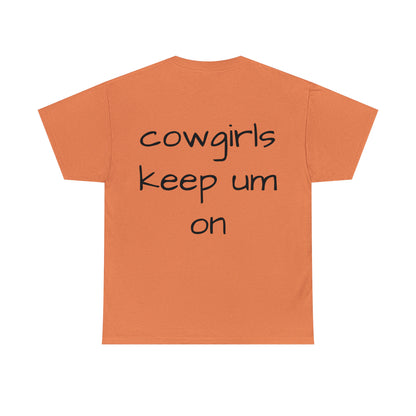 Cowgirls keep um on T