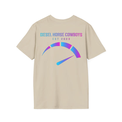 Blue/Pink edition Throttle Softstyle Tee