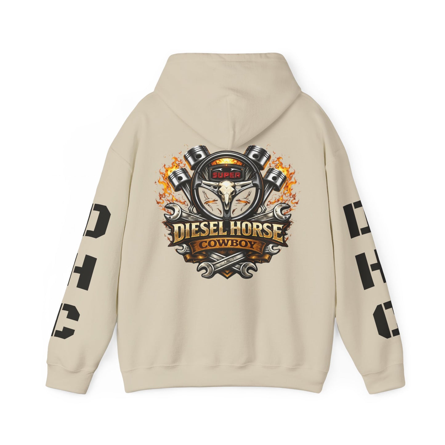 DHC Fire logo Unisex Hoodie