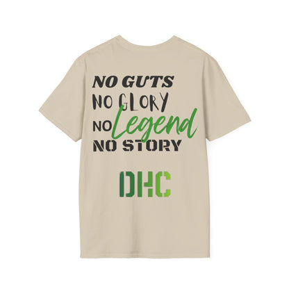 No Guts, No Glory Tee (green)