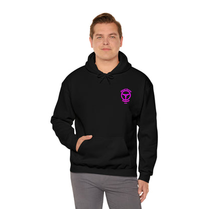 New Logo hoodie (pink logo)