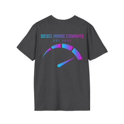 Blue/Pink edition Throttle Softstyle Tee