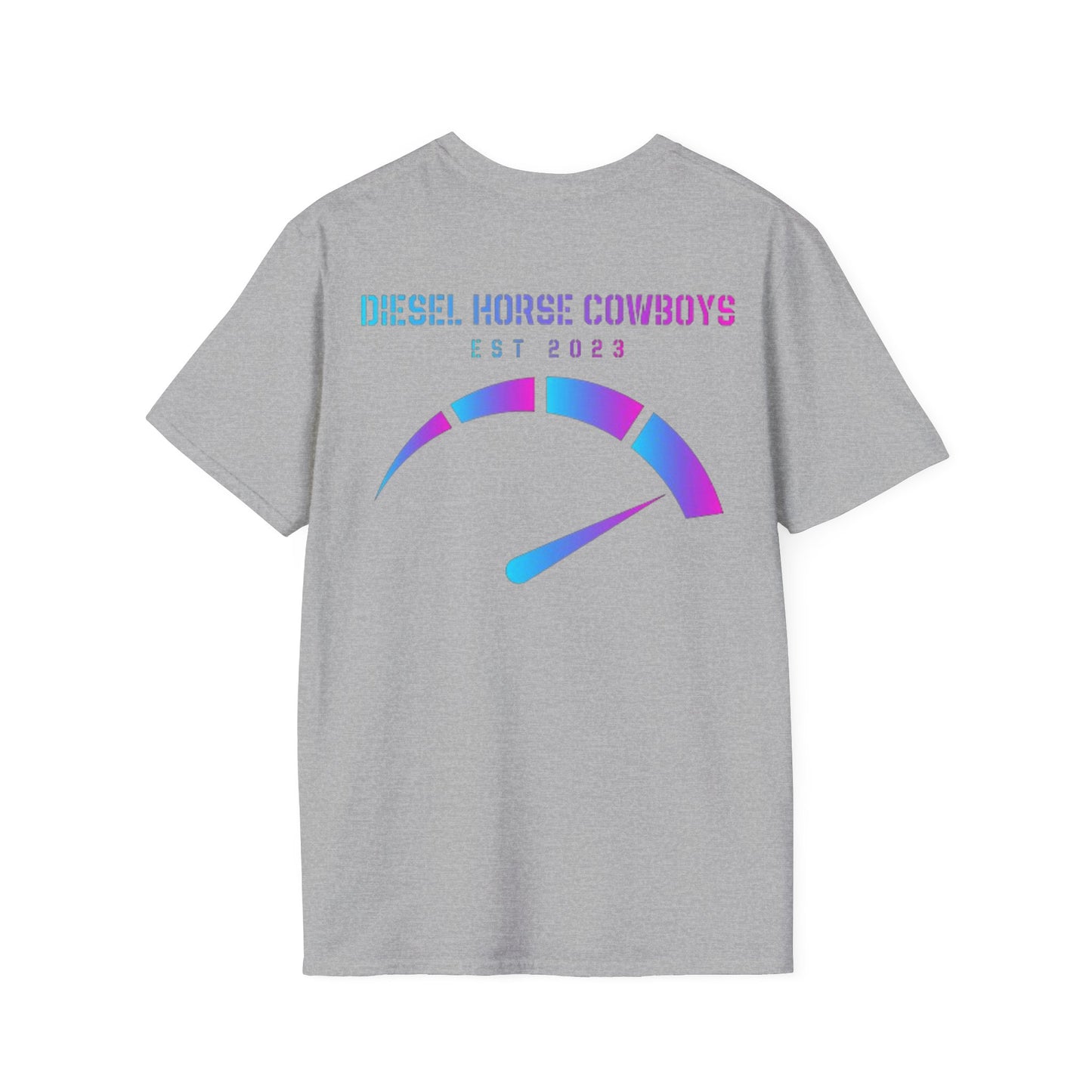 Blue/Pink edition Throttle Softstyle Tee