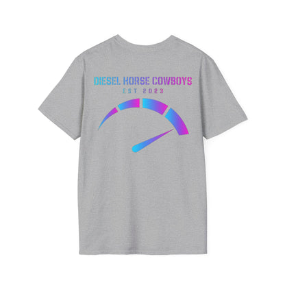 Blue/Pink edition Throttle Softstyle Tee