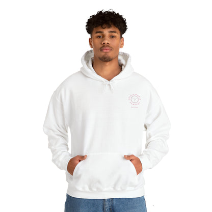 Origins hoodie (pink logo)