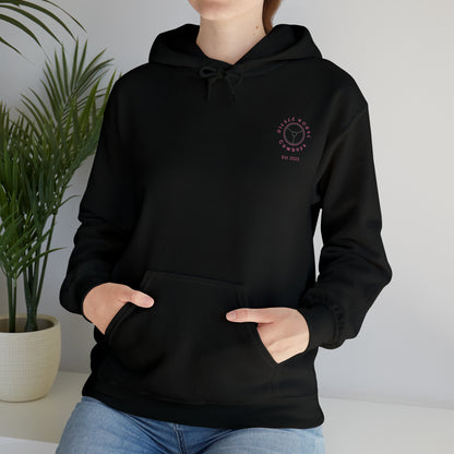 Origins hoodie (pink logo)