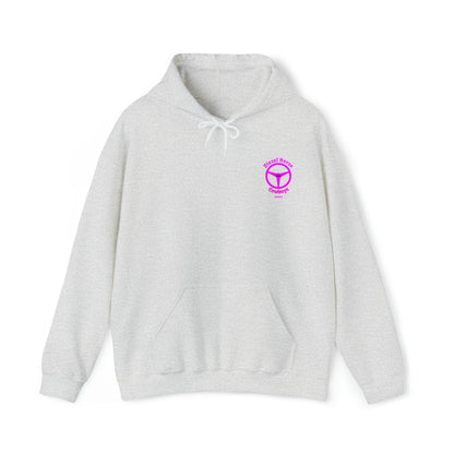 New Logo hoodie (pink logo)