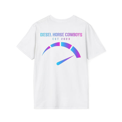 Blue/Pink edition Throttle Softstyle Tee