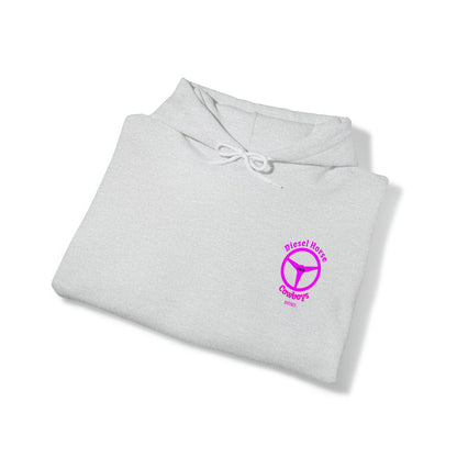 New Logo hoodie (pink logo)