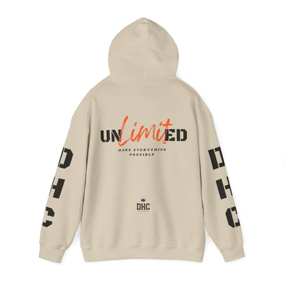 Unlimited  Unisex Hoodie Orange