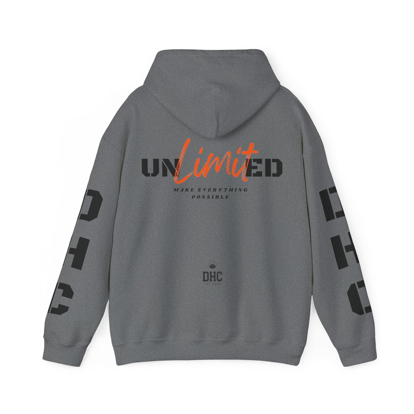 Unlimited  Unisex Hoodie Orange